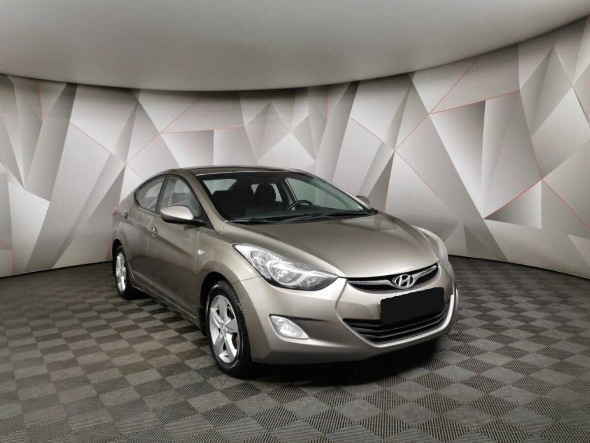 Hyundai Elantra б/у, 2012, Автоматическая. Фото: #2