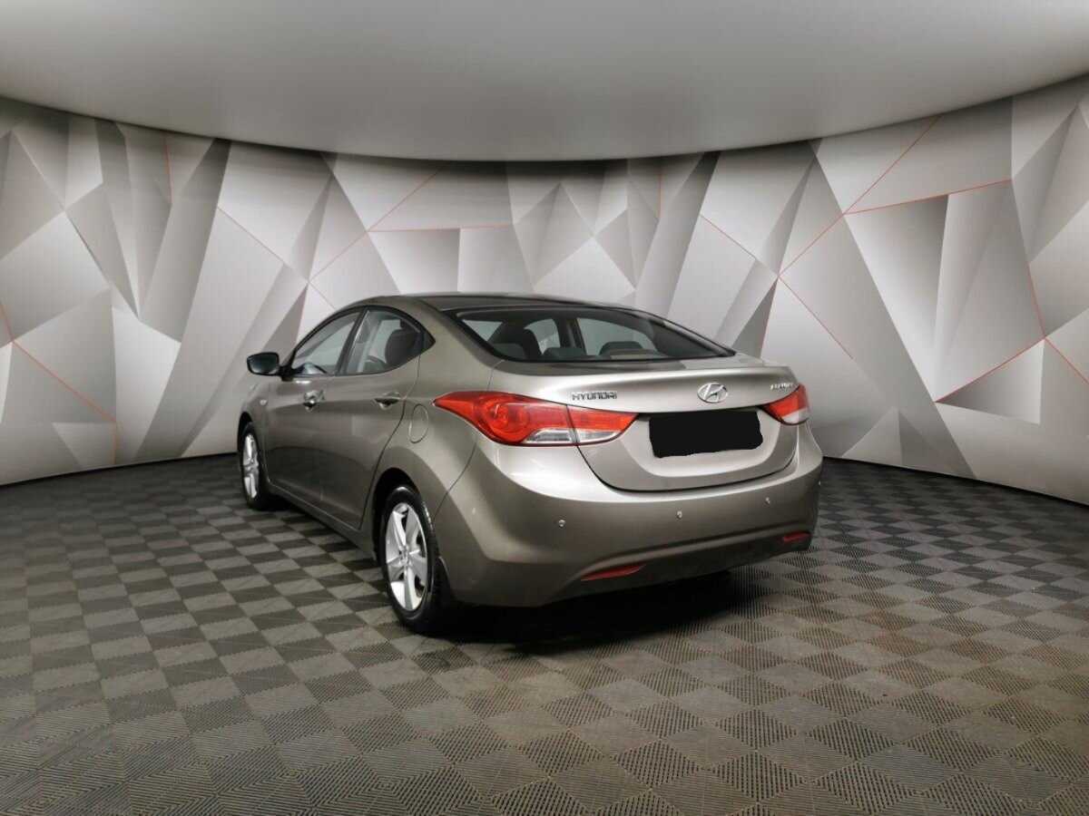 Hyundai Elantra б/у, 2012, Автоматическая. Фото: #3