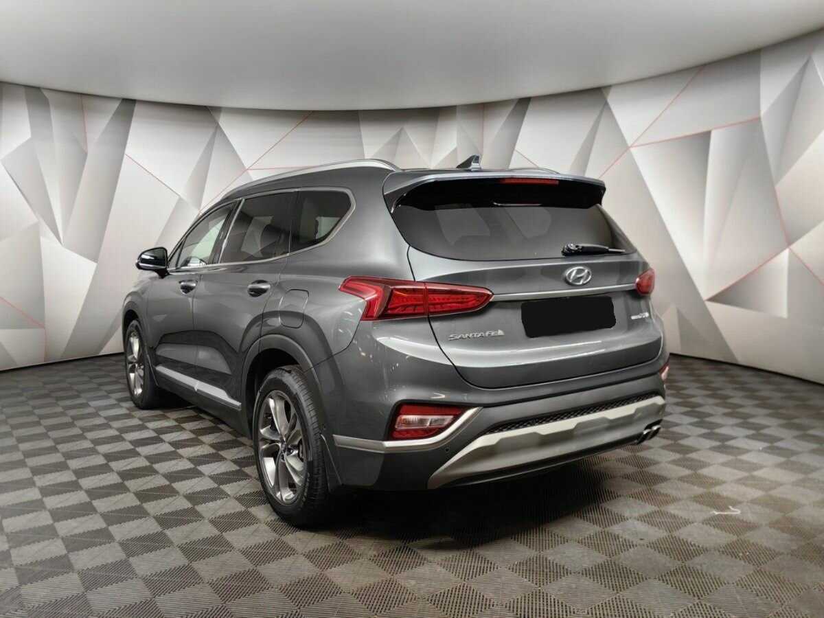 Hyundai Santa Fe б/у, 2018, Автоматическая. Фото: #3