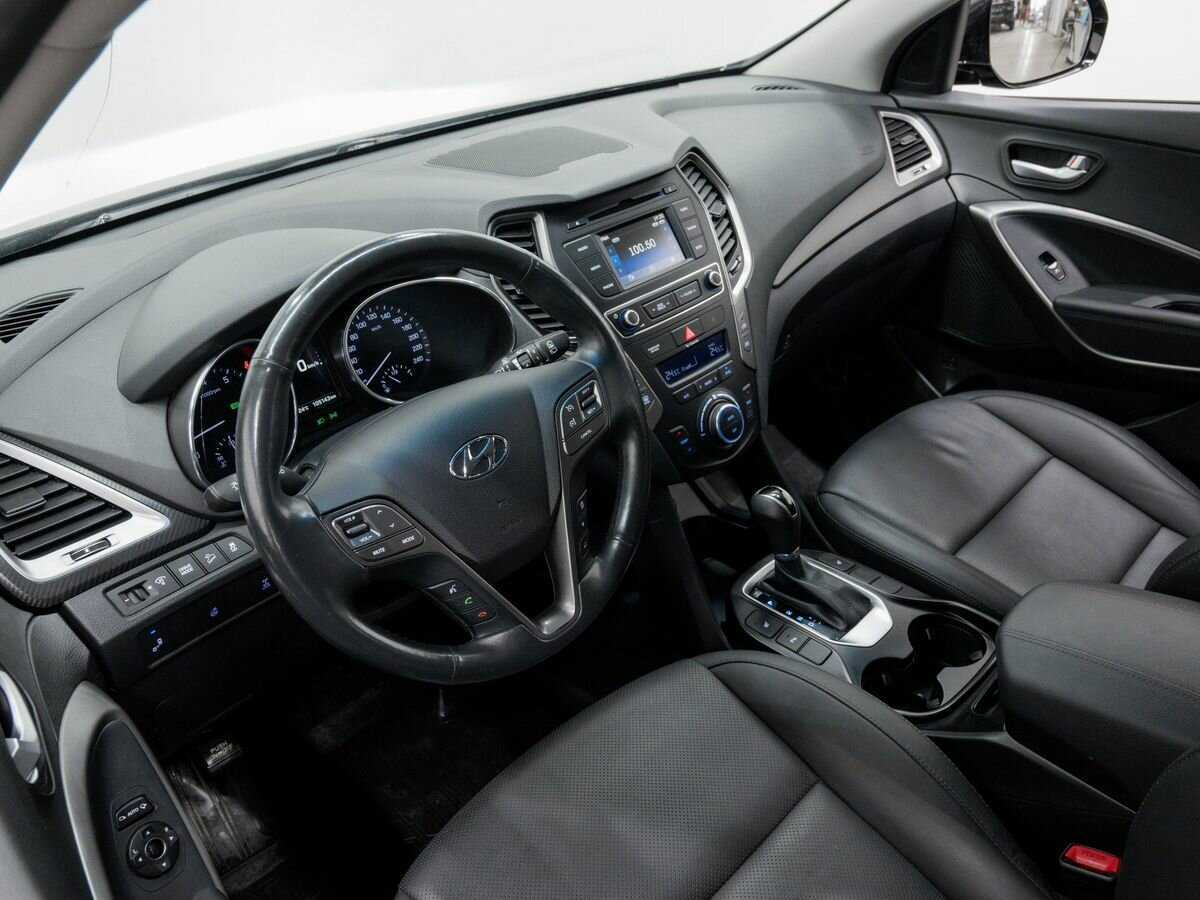 Hyundai Santa Fe б/у, 2017, Автоматическая. Фото: #13
