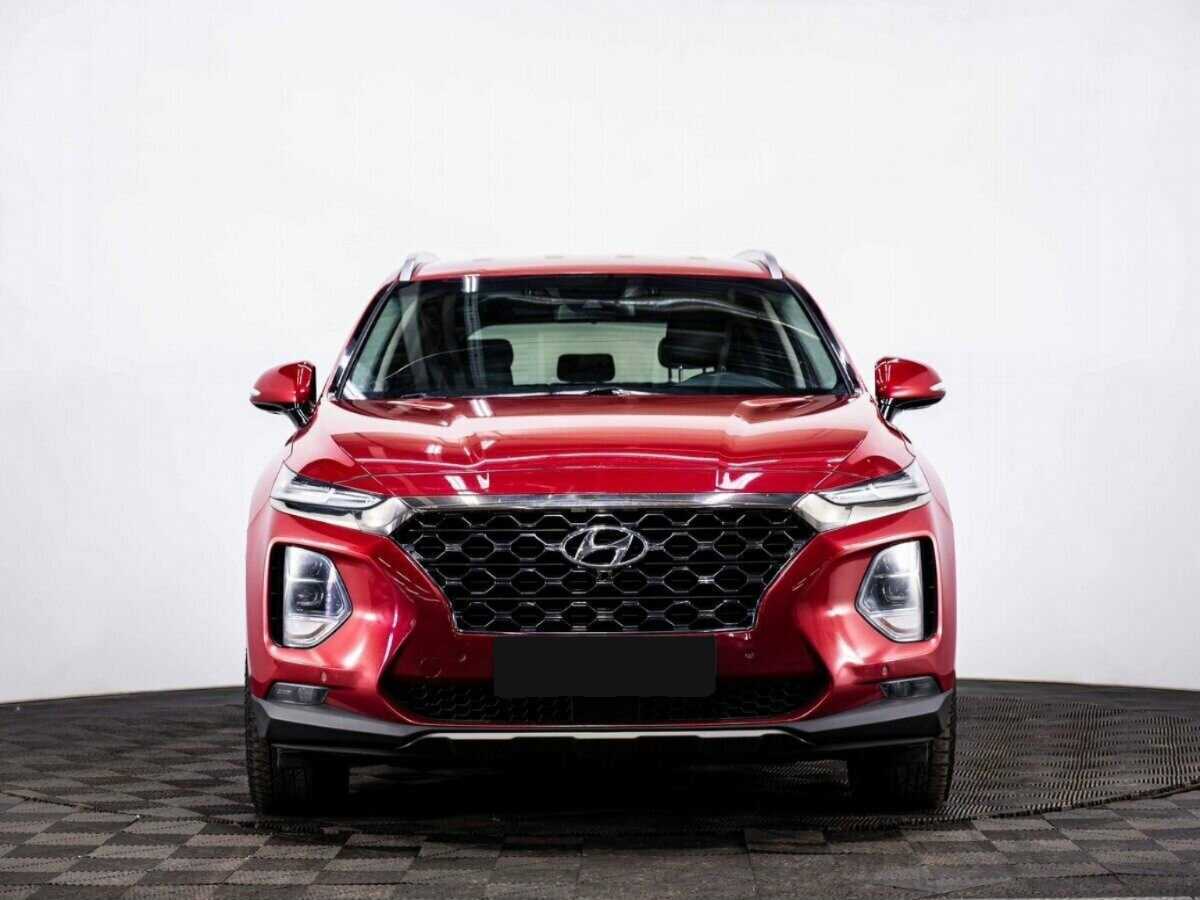 Hyundai Santa Fe б/у, 2019, Автоматическая. Фото: #1