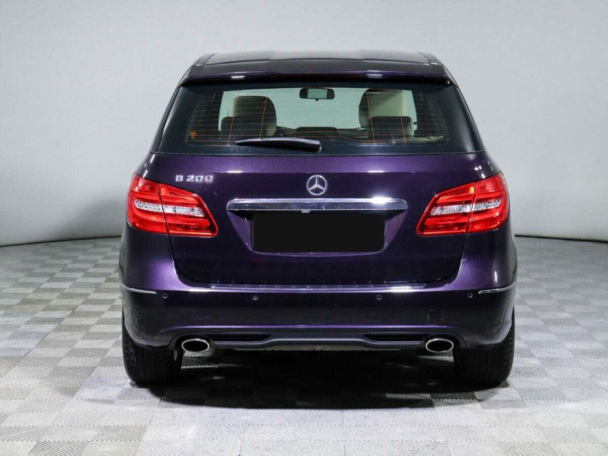 Mercedes-Benz B-Класс б/у, 2013, Роботизированная. Фото: #5