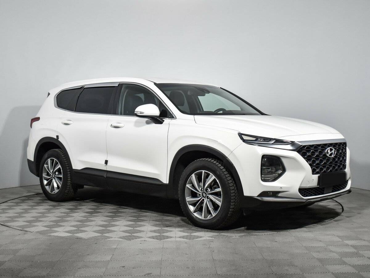 Hyundai Santa Fe б/у, 2018, Автоматическая. Фото: #2