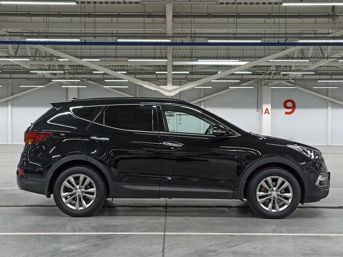 Hyundai Santa Fe б/у, 2017, Автоматическая. Фото: #3