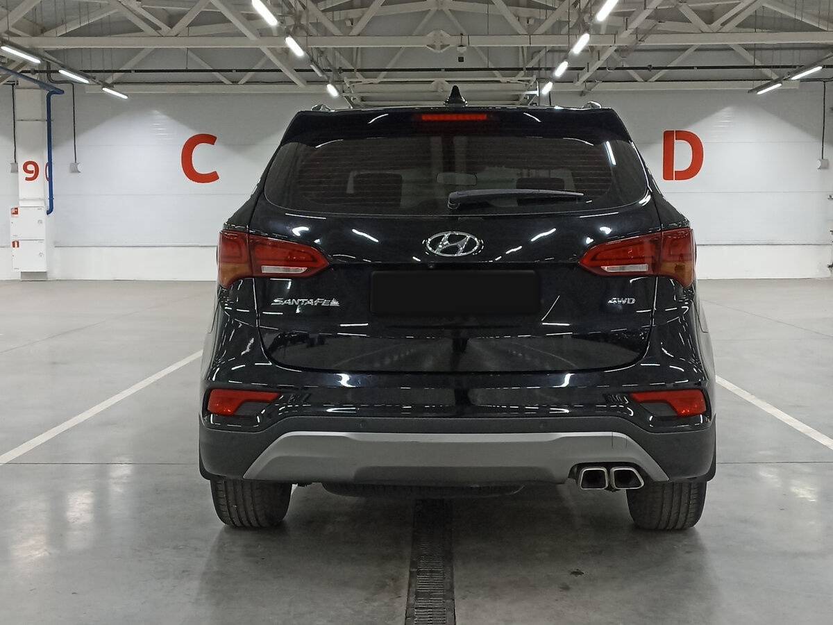 Hyundai Santa Fe б/у, 2017, Автоматическая. Фото: #5
