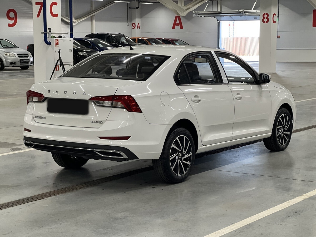 Шкода Рапид б/у, 2023, Автоматическая. Фото: #4