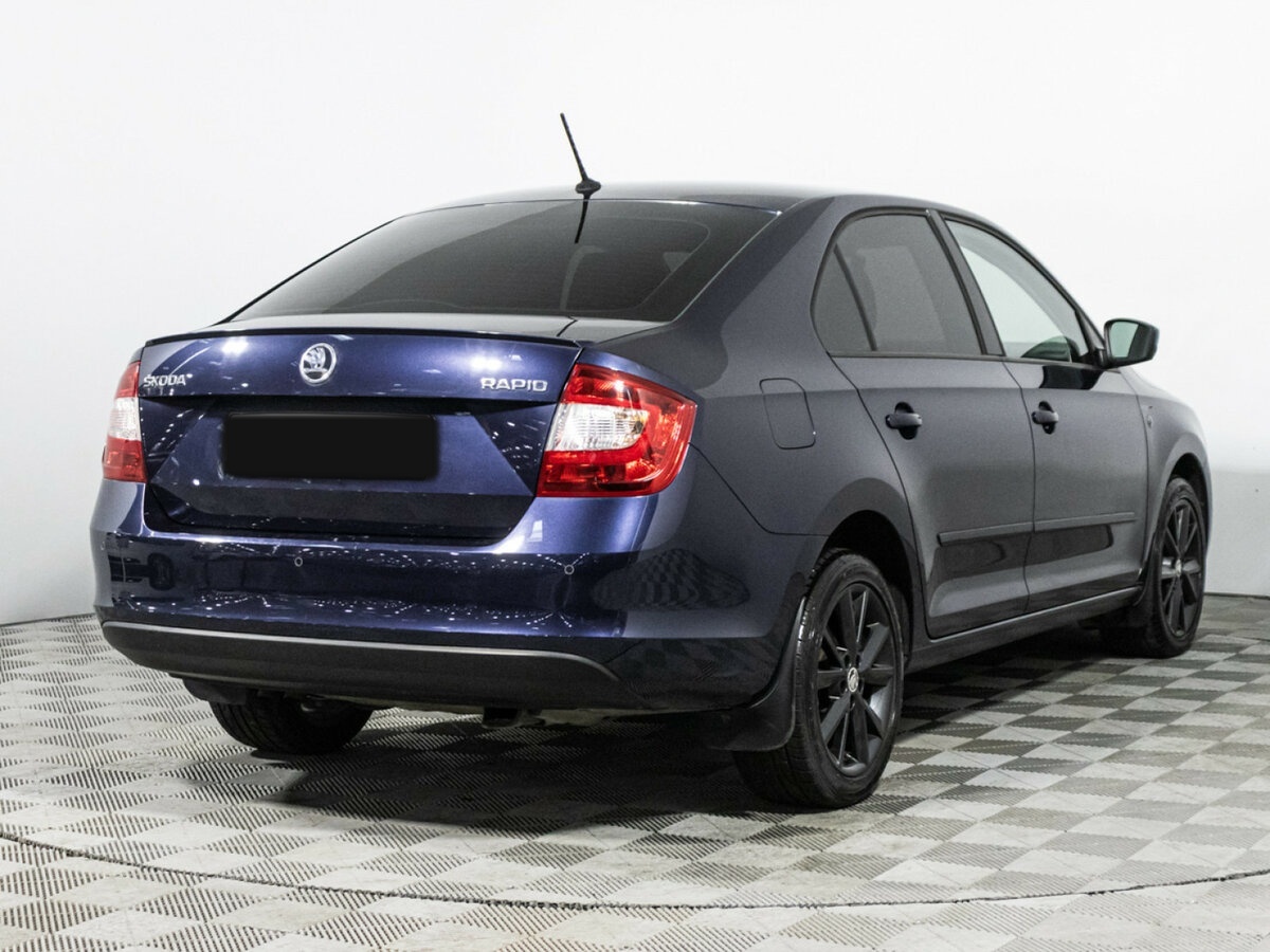 Шкода Рапид б/у, 2016, Роботизированная. Фото: #4