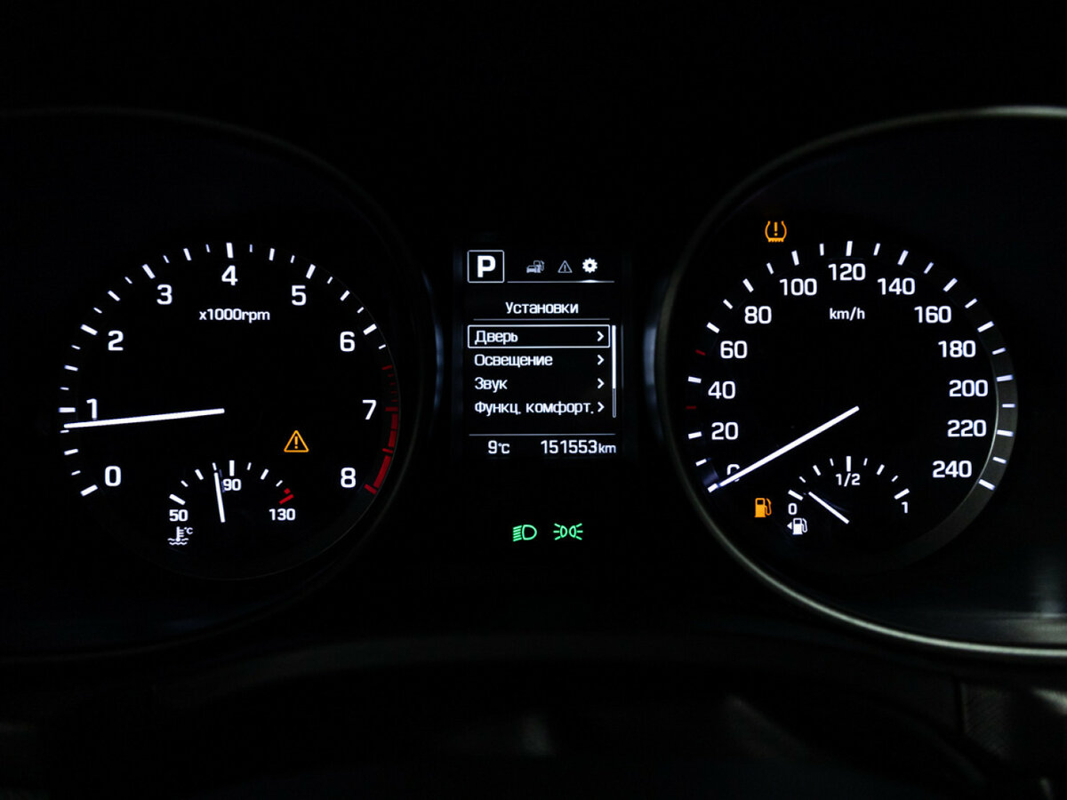 Hyundai Santa Fe б/у, 2017, Автоматическая. Фото: #9