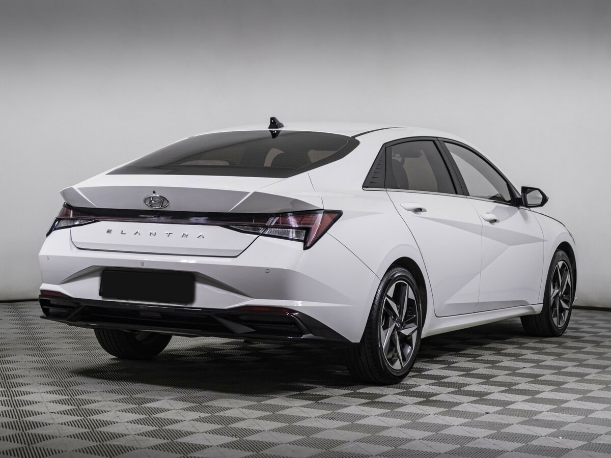 Hyundai Elantra б/у, 2021, Вариатор. Фото: #3