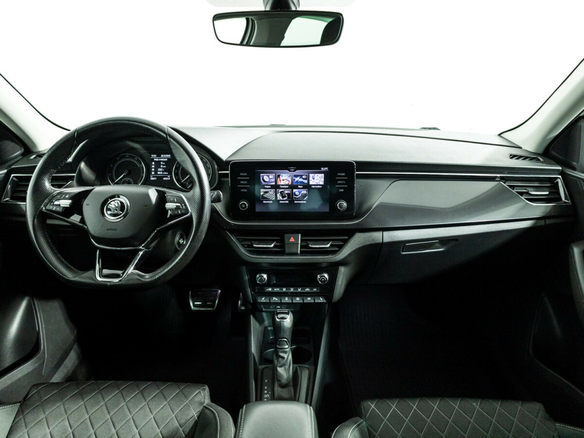 Шкода Рапид б/у, 2021, Роботизированная. Фото: #12